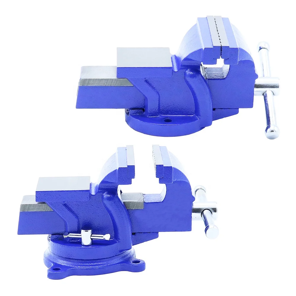 GT-VB007 French Type Light Duty Bench Vise Vice With Anvil Manufacturer