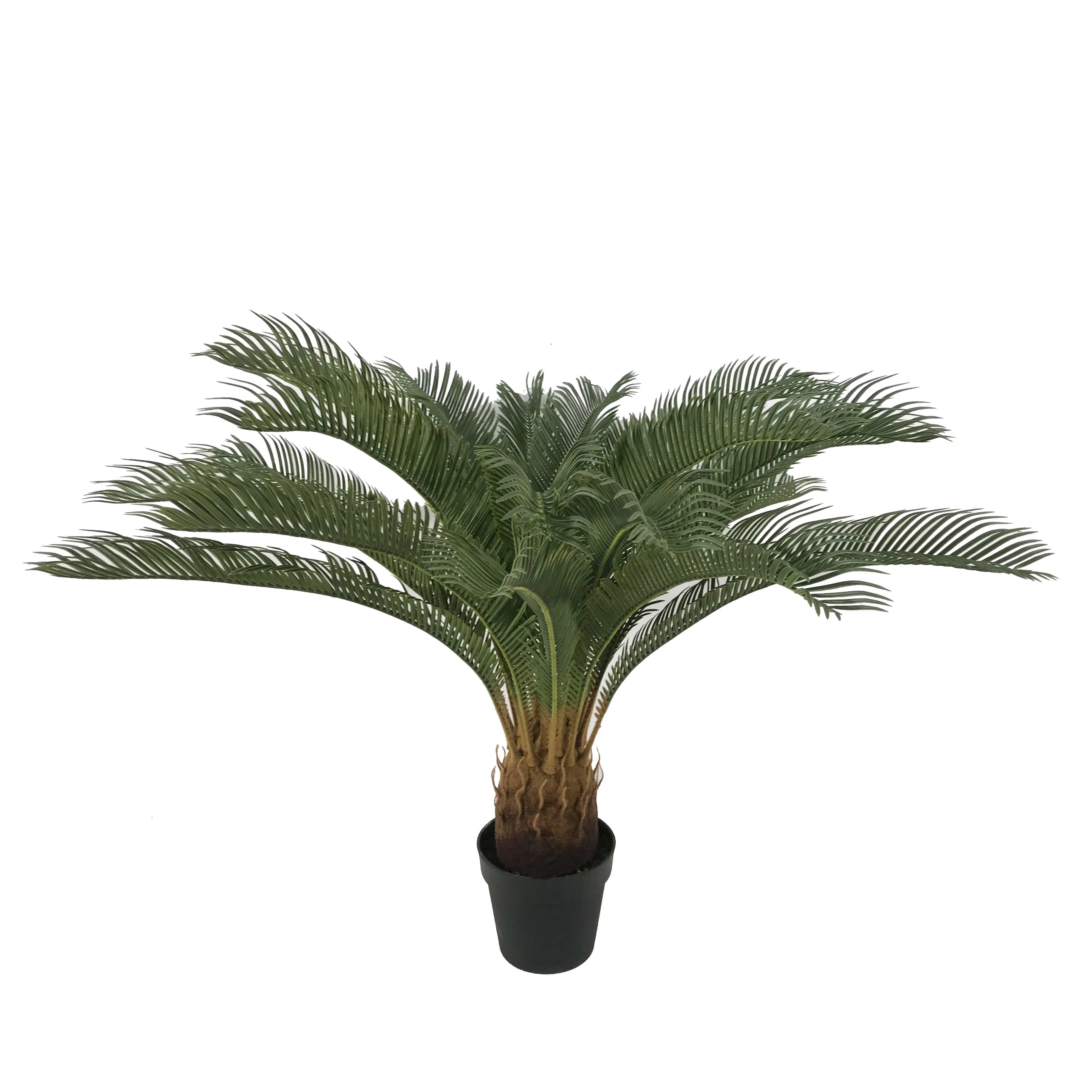 home decor Artificial plant cycas sago bonsai cycas revoluta plant handicraft palme cycas revoluta palm tree with pot