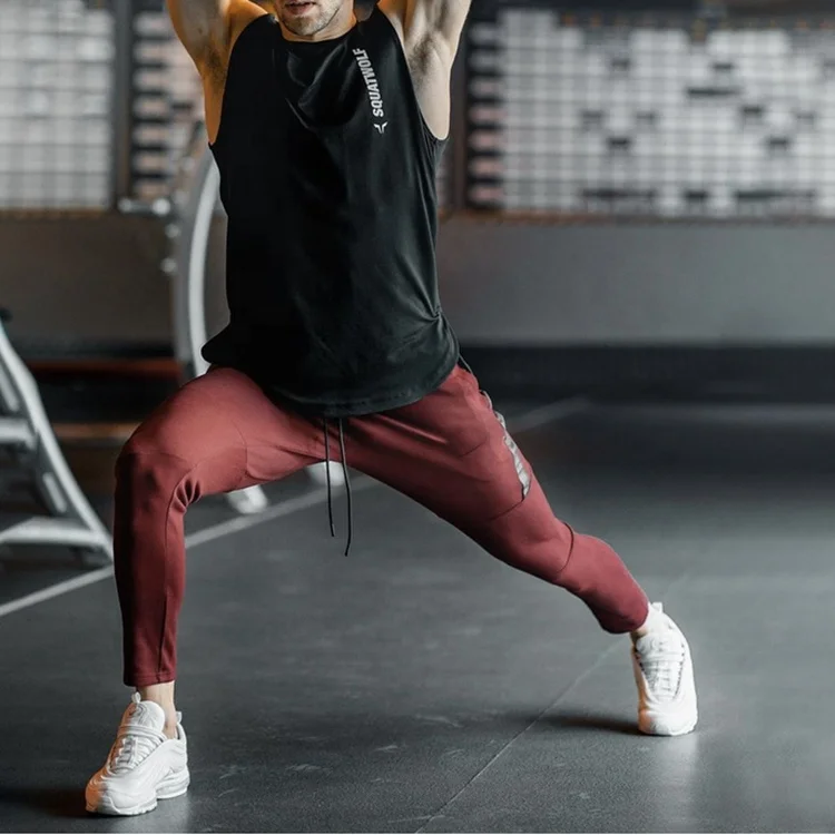 Online shopping men sweatpants fashion men gym joggers pants