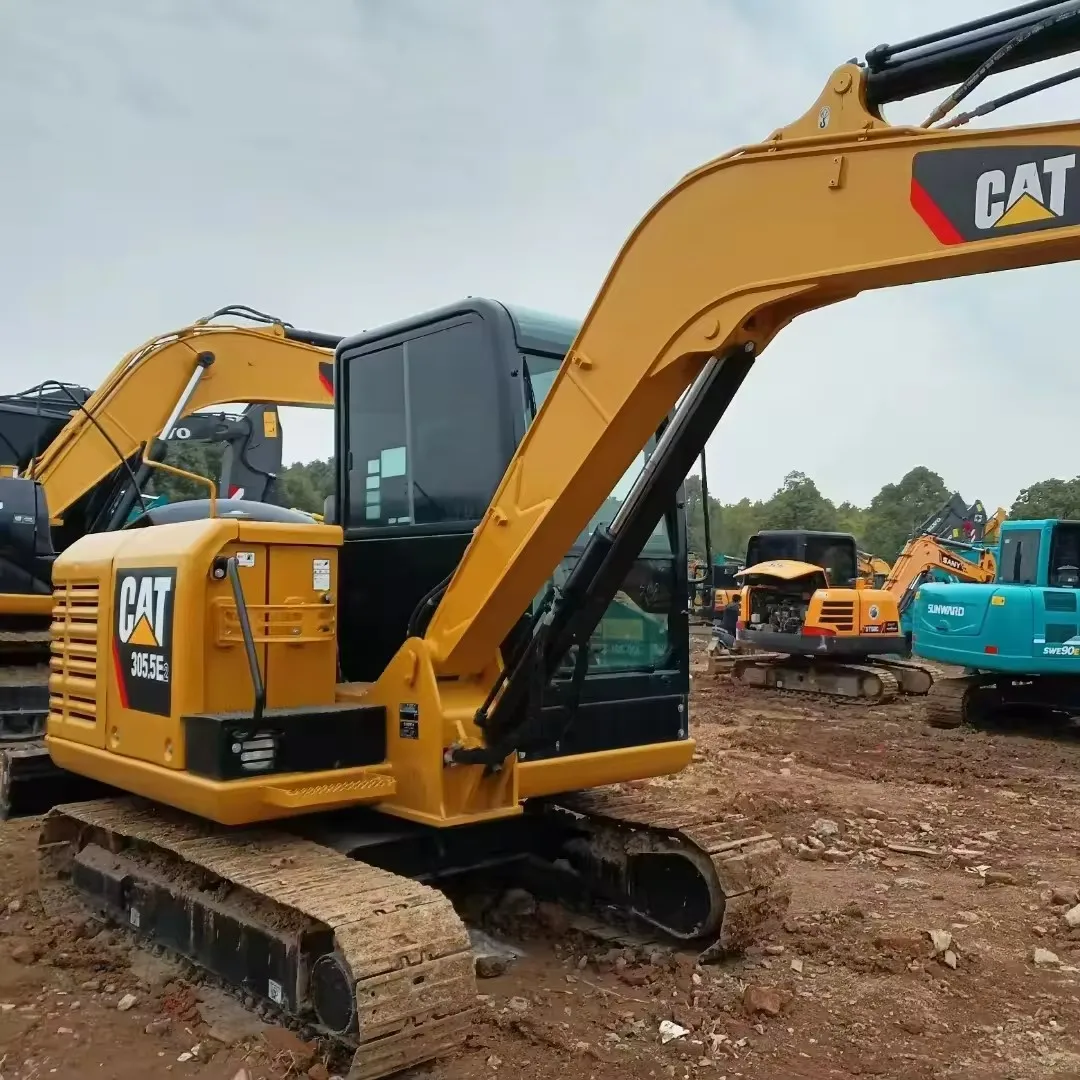Factory low price guaranteed quality 90% new good Carter 305.5E used crawler excavator for sale cheap quality easy to use