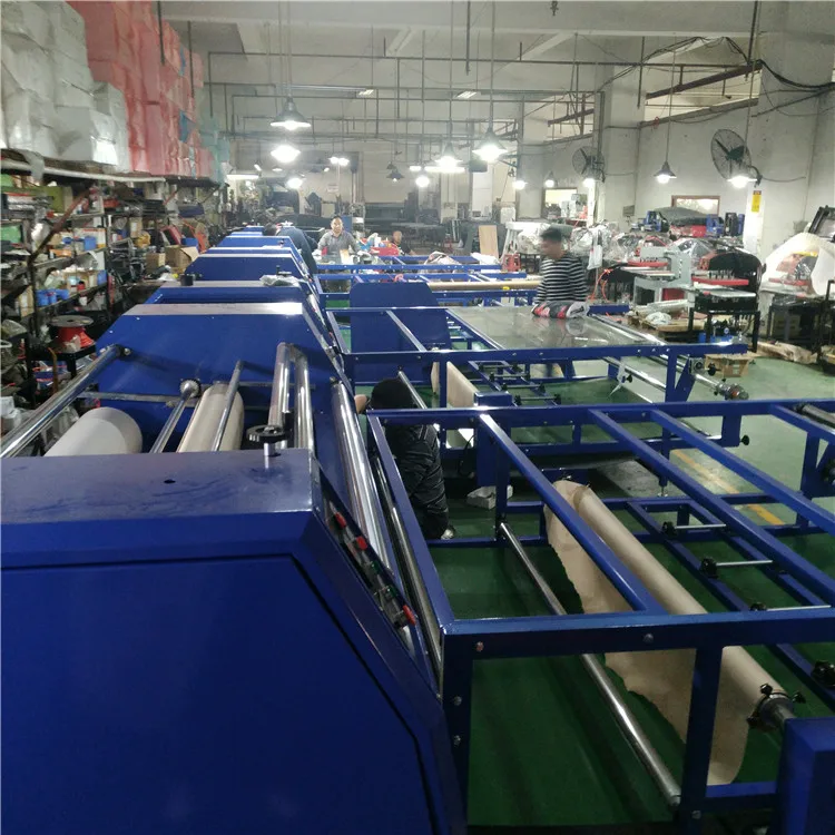 J 1700mm Width Textile Sublimation Calender roll to roll Fabric Printing Heat Press Machine