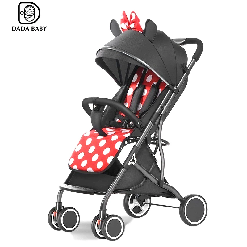 Wholesale Foldinsg Lightweight Multi-Function Child Baby Pram 3 In 1 Toddler Baby Stroller Buggy Baby Carriage