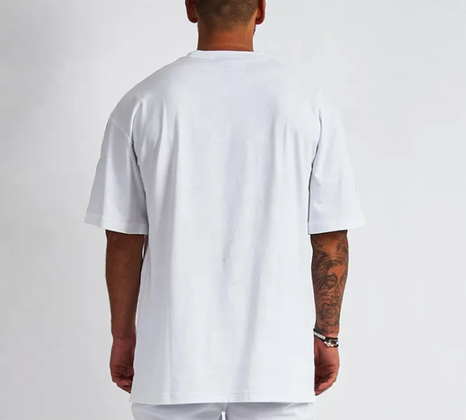 Wholesale 100% Cotton High Quality Custom Mens T-Shirt Printing Your Brand T Shirt Men Graphic Tees Shirt men Oversize blank