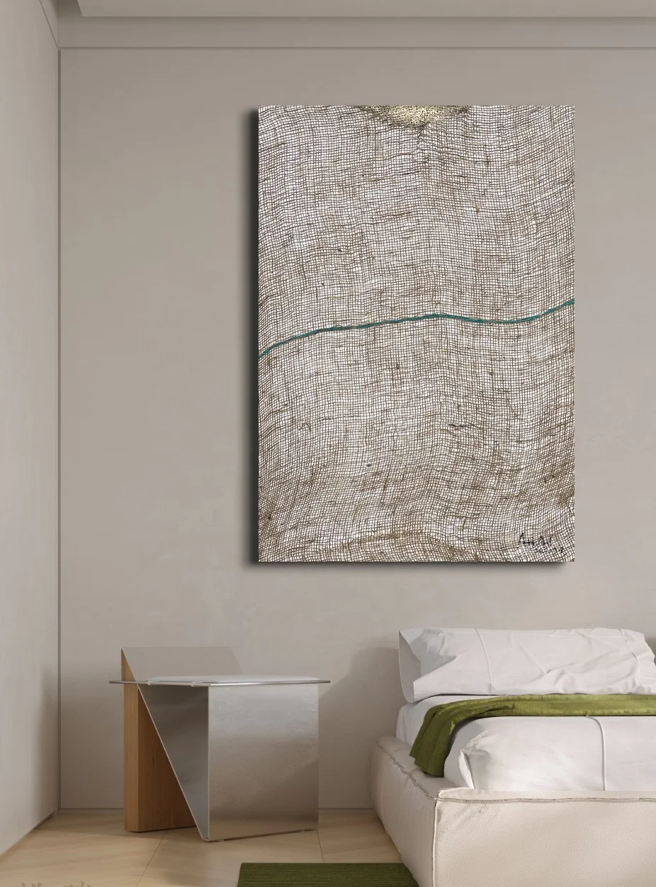 100% Hand-painted Modern Abstract Famous Oil Painting Canvas Oil Painting Wall Art