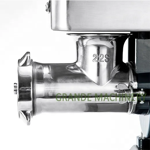 GRANDE Commercial Multifunctional Stainless Steel Meat Grinder Large Power Automatic Frozen Mincing Chopping