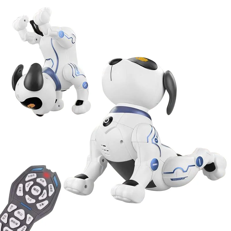 Shantou Interactive Programmable Smart Rc Robot Dog Toy Educational Remote Control Dog Robot
