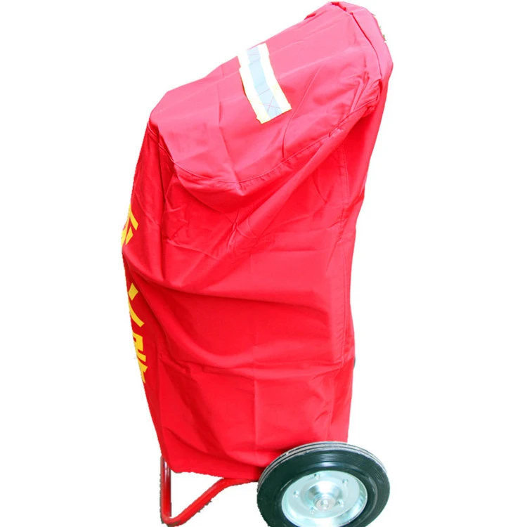 PVC Cover for 50kg wheeled  fire extinguisher  with highlight handle