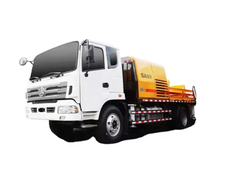 SANY LP9018 Truck Mounted Concrete Pump Super Energy Saving Fuel Mobile Concrete Mixer with Pump