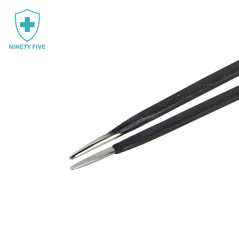  Made-in-SHA reusable bipolar bayonet forceps coagulation tweezers