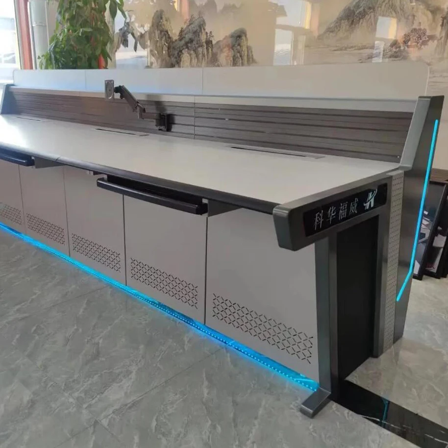 Kehua Fuwei Expandable Storage Capacity High Load Capacity Compliance with Industry Standards Customized Command Center Desks
