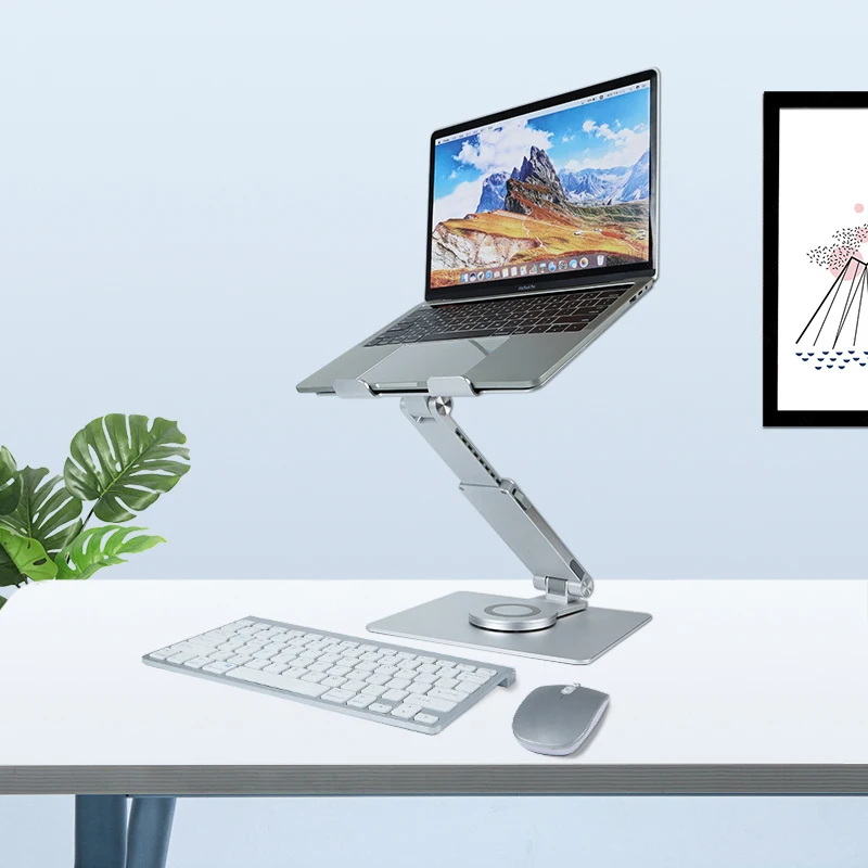 Discount Raised Rack Base Storage Ergonomic Cheap Computer Desks Laptop Stand For Sale