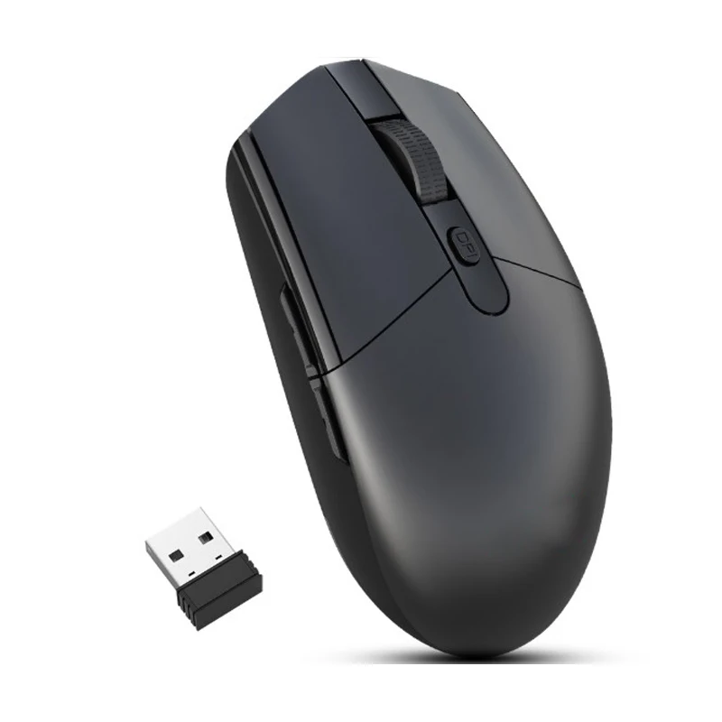 YILING 2.4G Wireless Mouse, Ergonomic Optical Mouse with USB Receiver for Laptop, PC,  Chromebook, 6D, DPI 3 Adjustment Levels