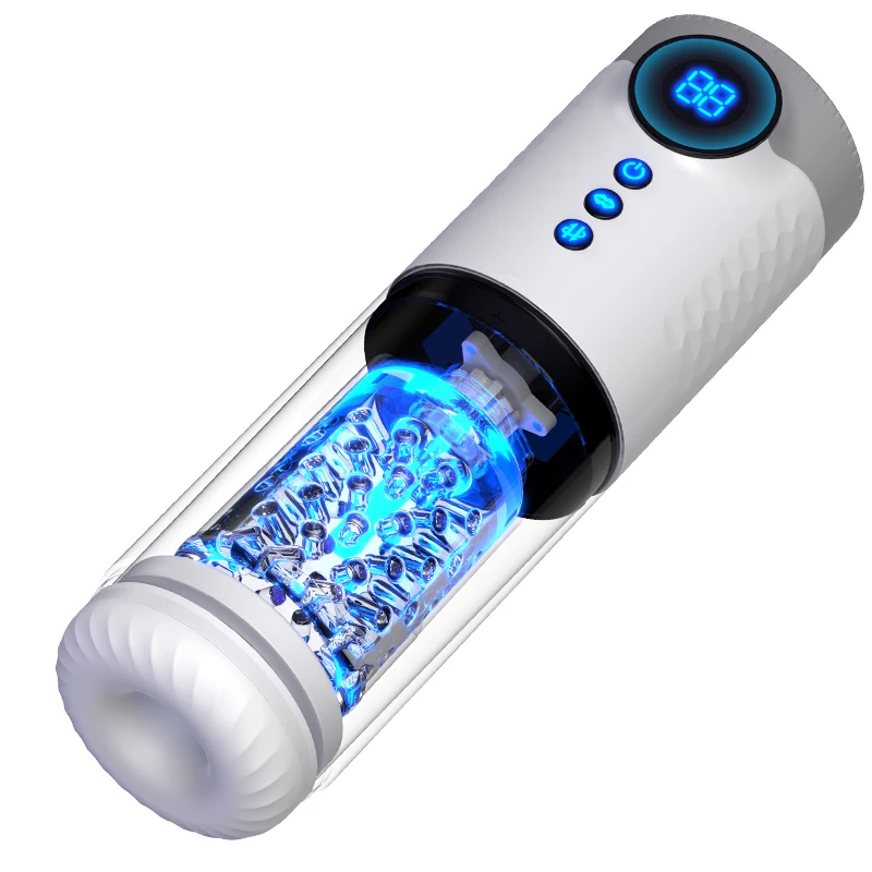 Adult Piston Automatic Rotation Masturbator Telescopic Male Masturbator Vagina Masturbation Sex Toys for Men