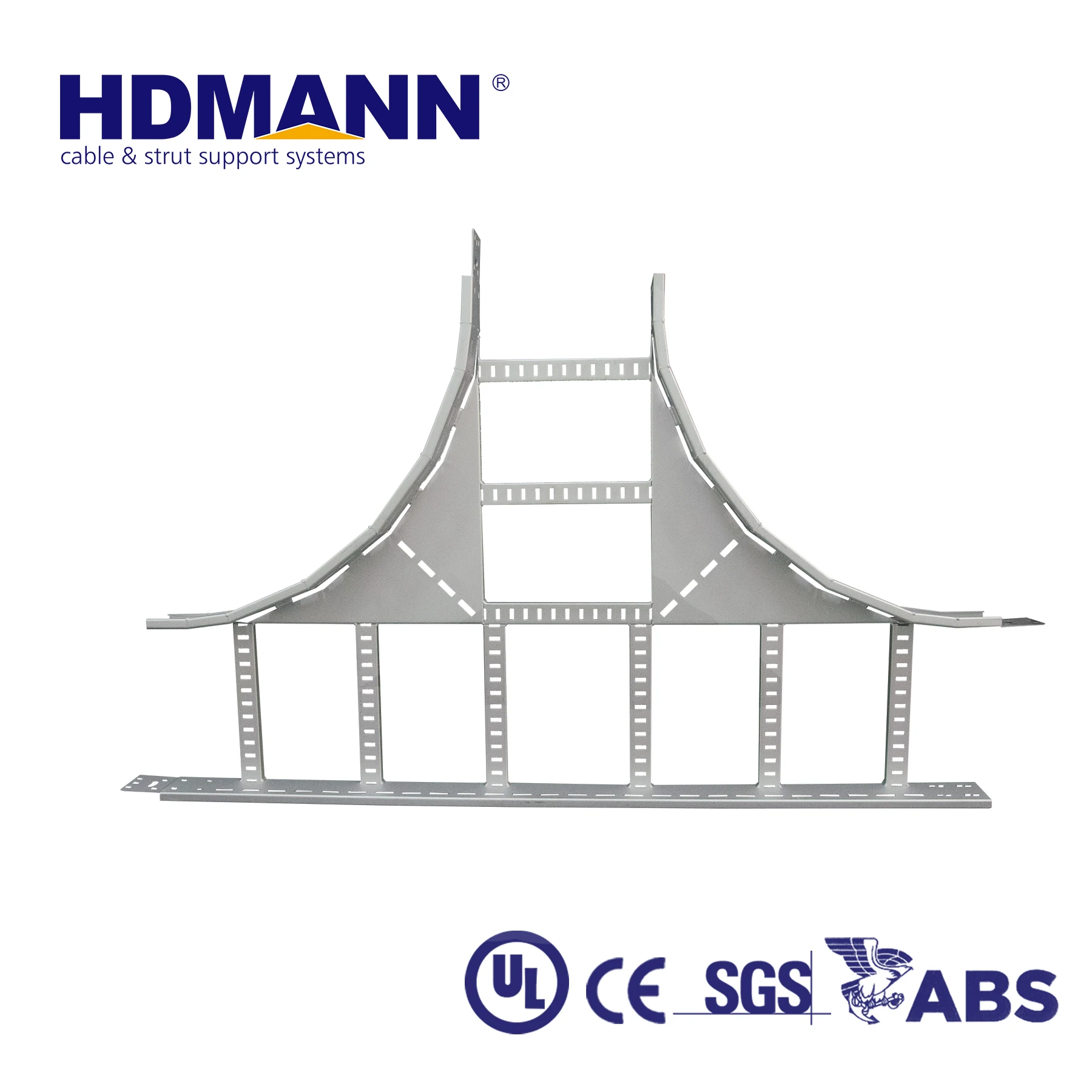 HDMANN NEMA Сертифицированный HDG лестничный кабельный лоток строительный