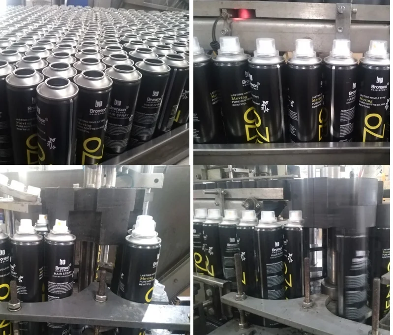 420ml Professional Strong Hold Aerosol Hair Spray for Men Support OEM/ODM