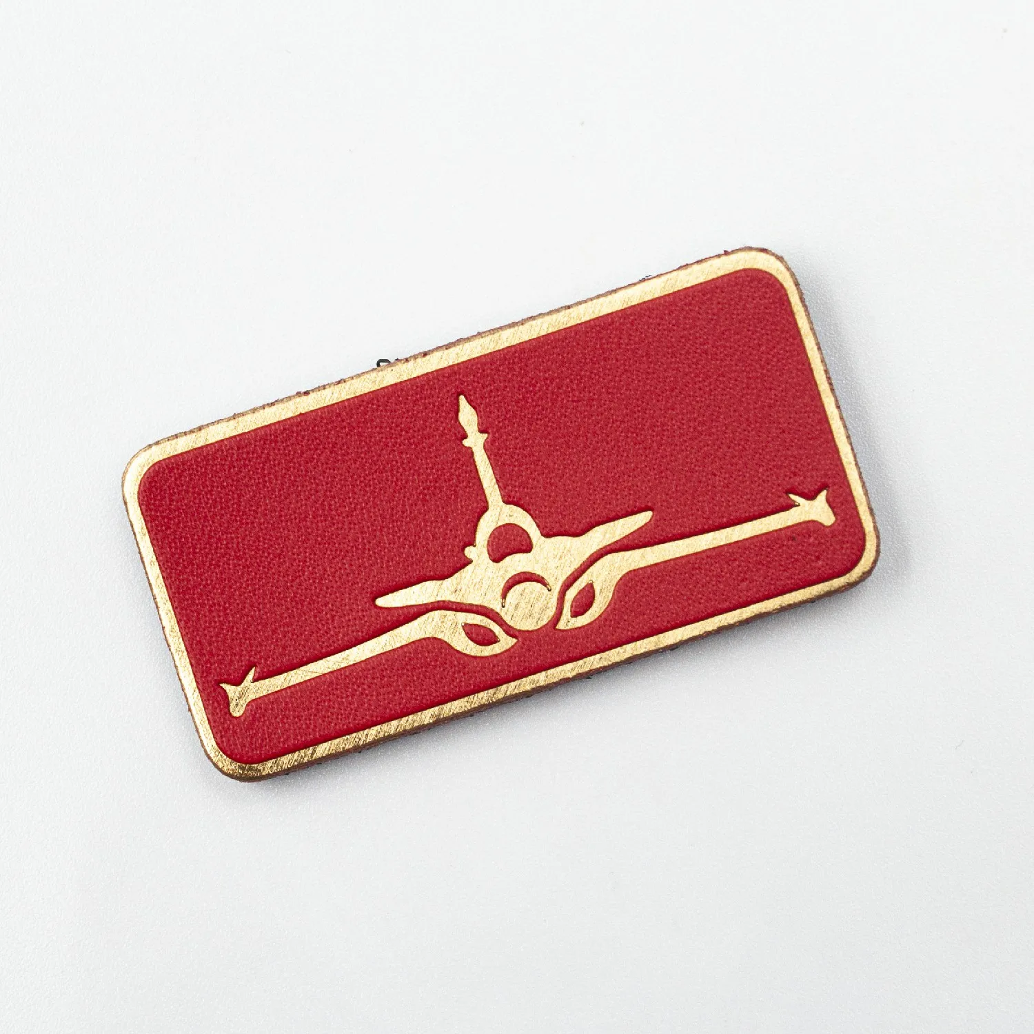 High Quality Custom Logo Debossed Sew On Genuine Tag Jeans Leather Patches Label for Clothing