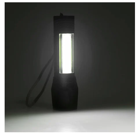 Mini LED Flashlight Built in Battery XP-G Q5 Torch Aluminum Waterproof Camping Bulbs Resistance Adjustable Zoomable Sport Light