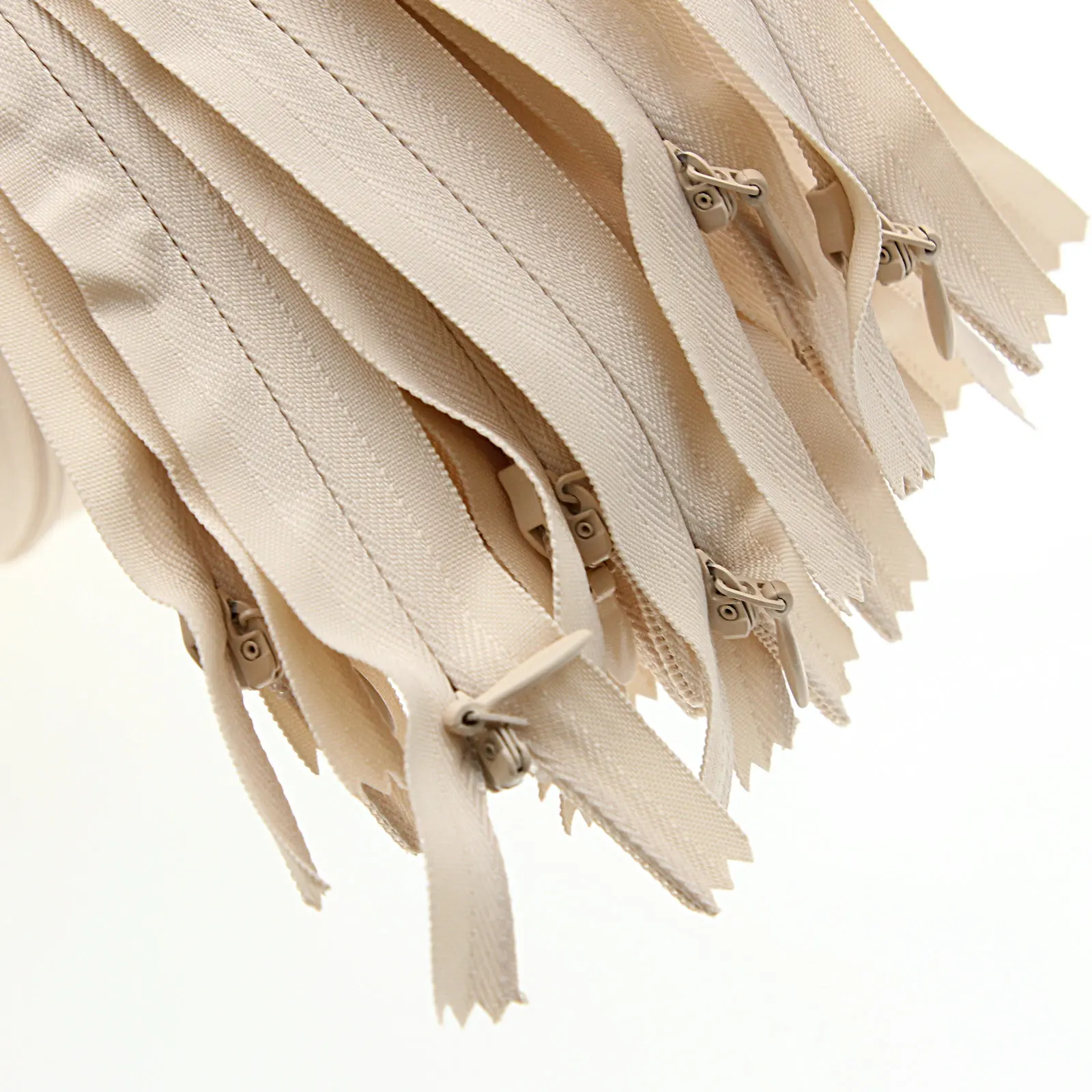 No 3 invisible close end custom zipper invisible zipper roll