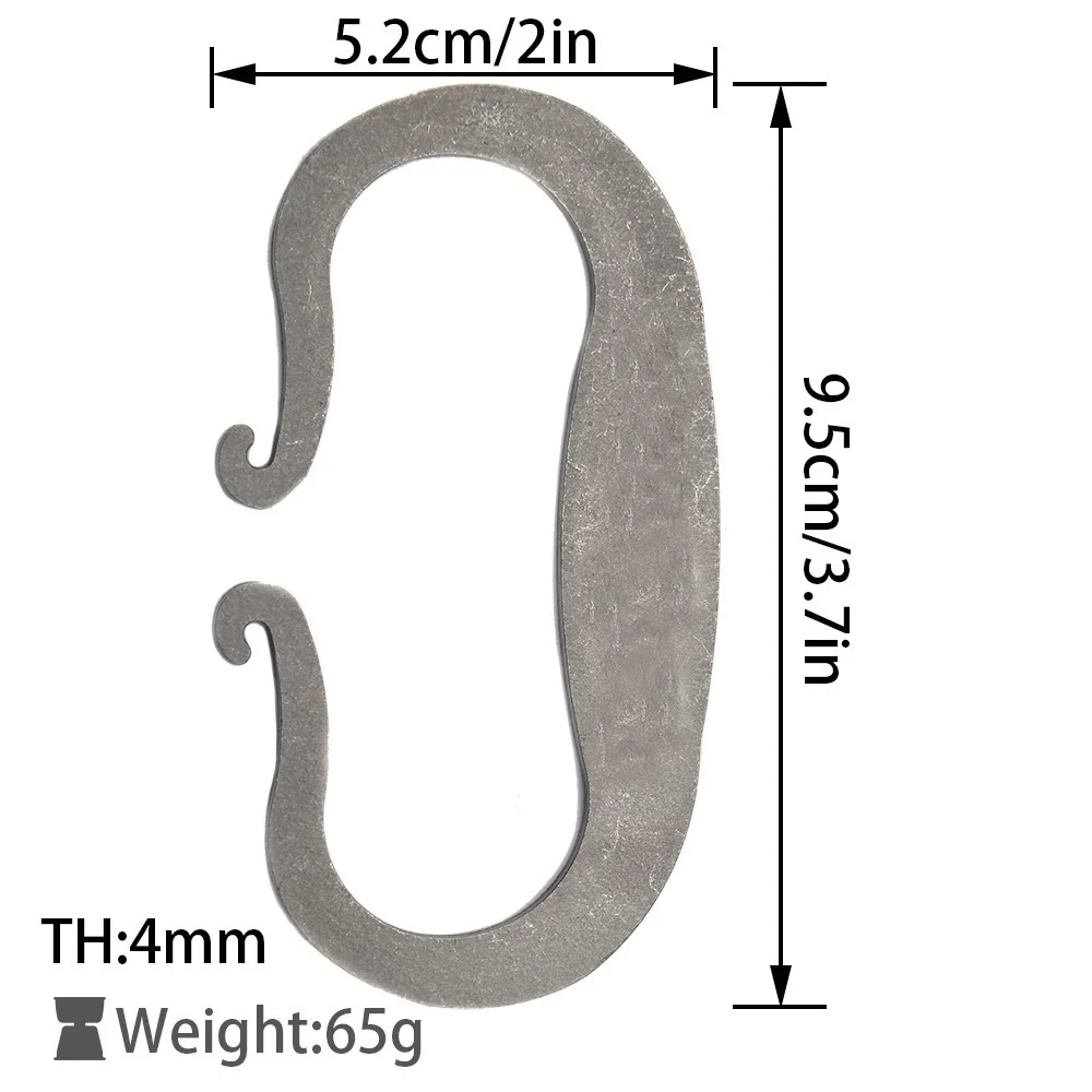 Outdoor Camping Survival Fire Starter Striker High Carbon Steel Striker Traditional Flint Steel