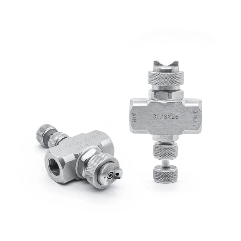 Automatic Air atomizing spray nozzle for humidify