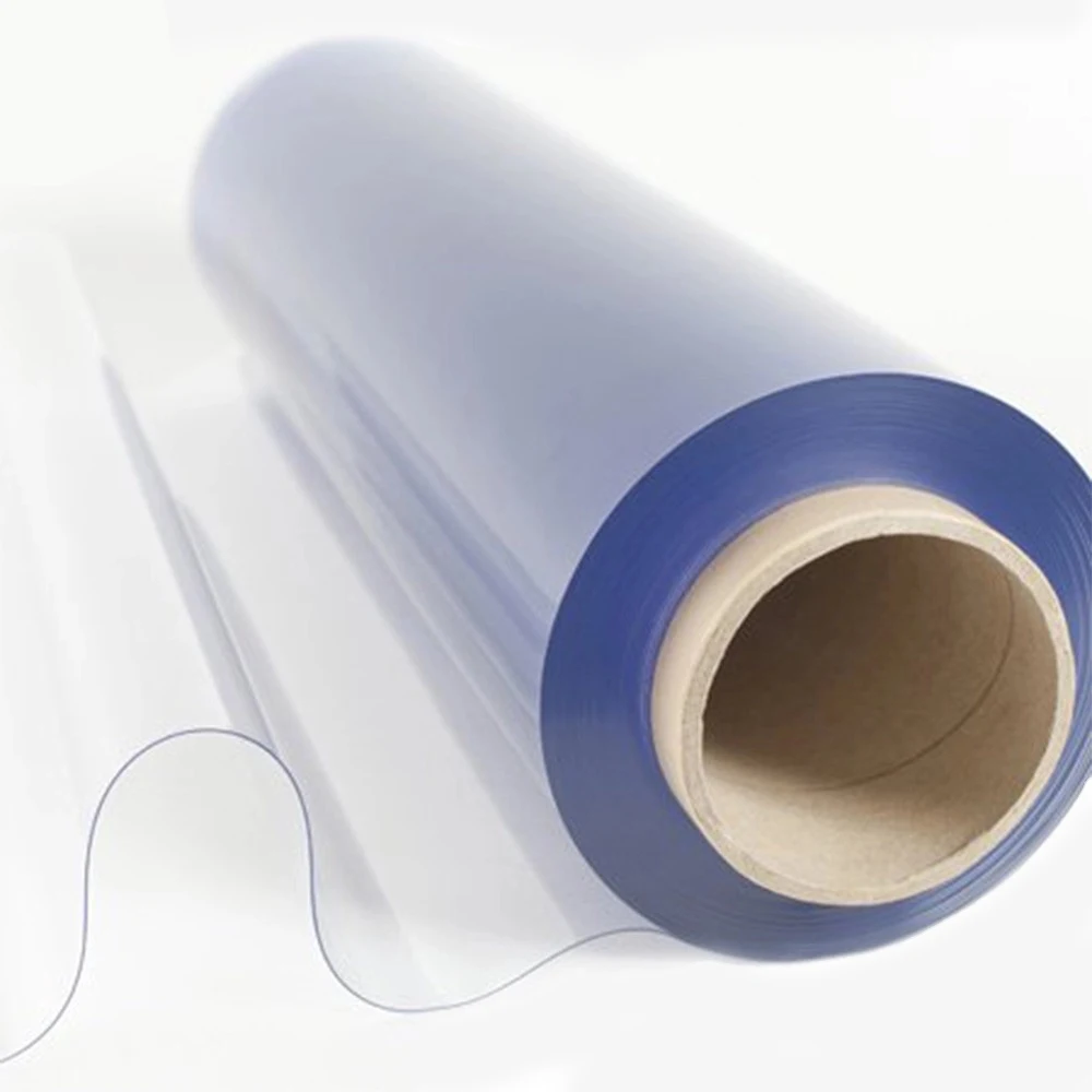 Sufficient production capacity 700 micron pvc film pvc plastic film transparent sheet for raincoat