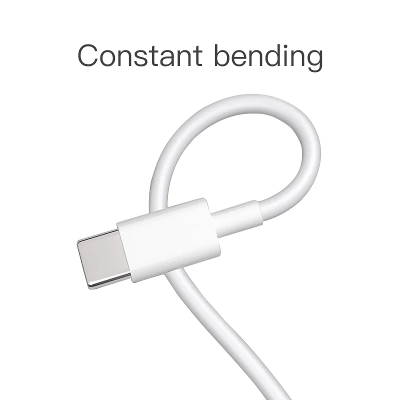 Hotsale moq 5pcs 5A fast PD type C to type C charging cable PVC braided type c data cable for mobile phones