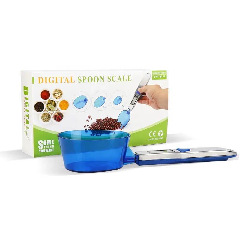 DigItal Kitchen Food Spoon Scales With Three Moveable Scoops For Replacement