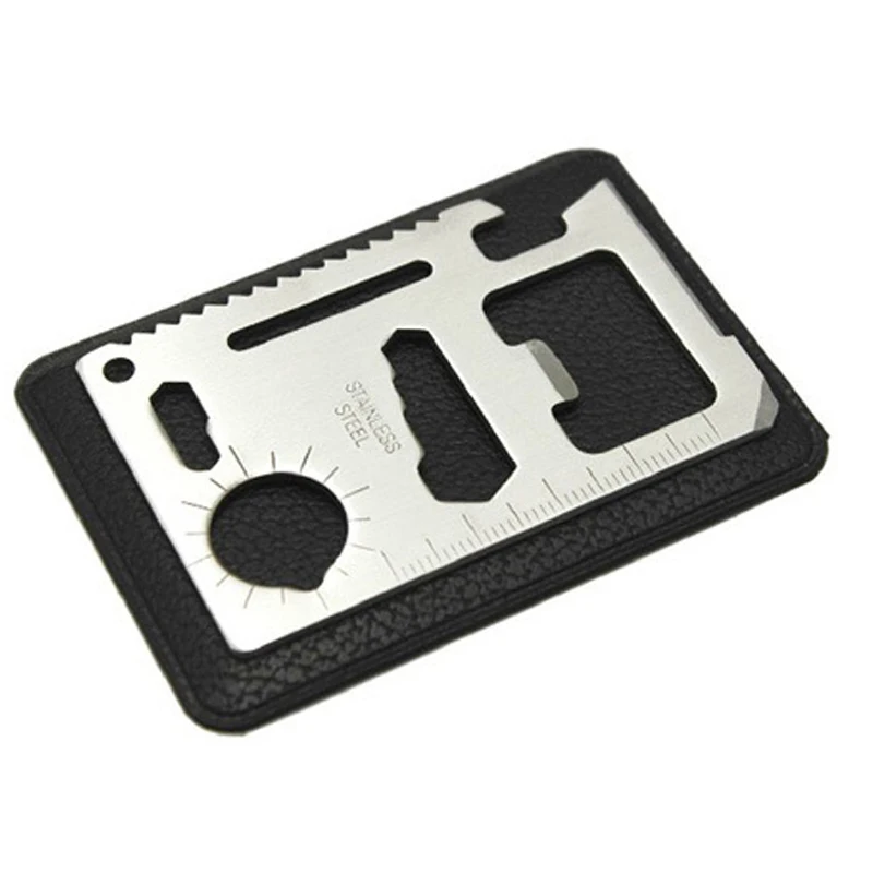Outdoor Adventure Multifunctional 11 Kinds Of Swiss  Sword Cards Camping Equipment
