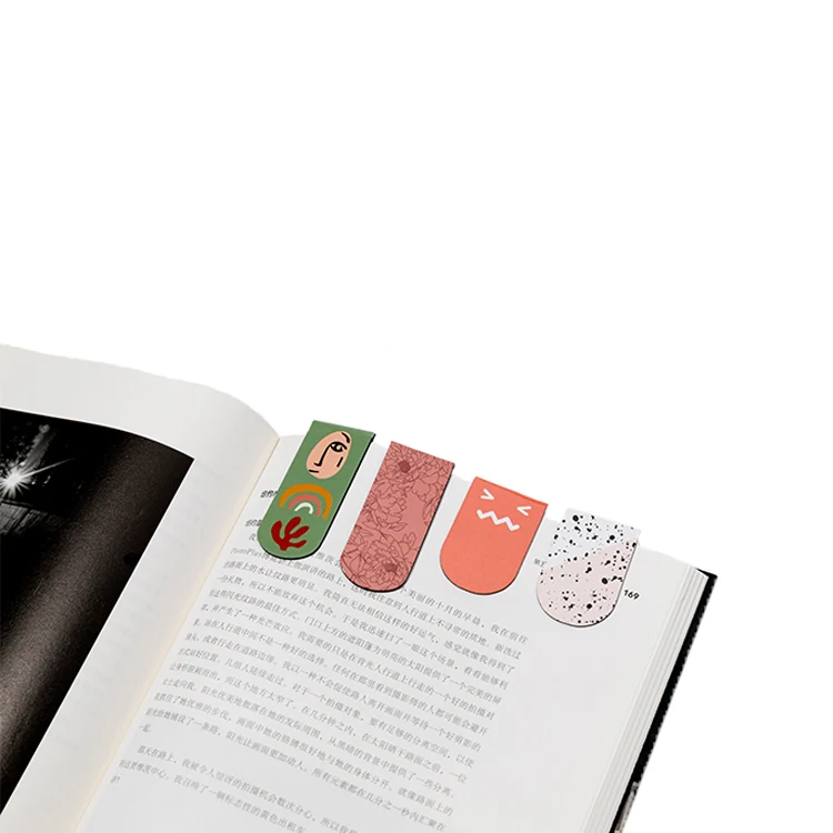  Promotion Gift Cute Magnetic Bookmark Flexible Paper Printed Magnet
