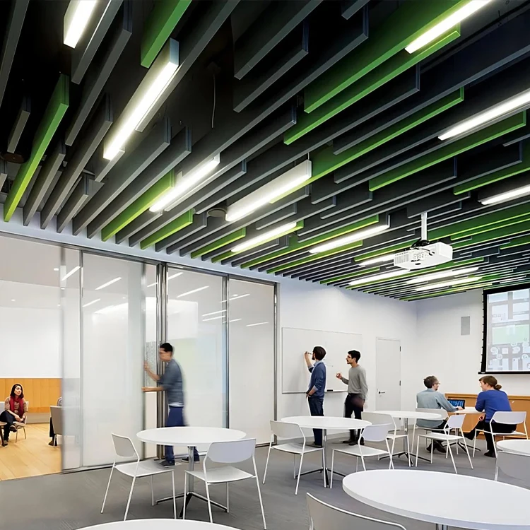 Low Price Wholesale 600X600 Aluminum Decorative Office False Ceiling / Hall Luxury Ceiling Decorations