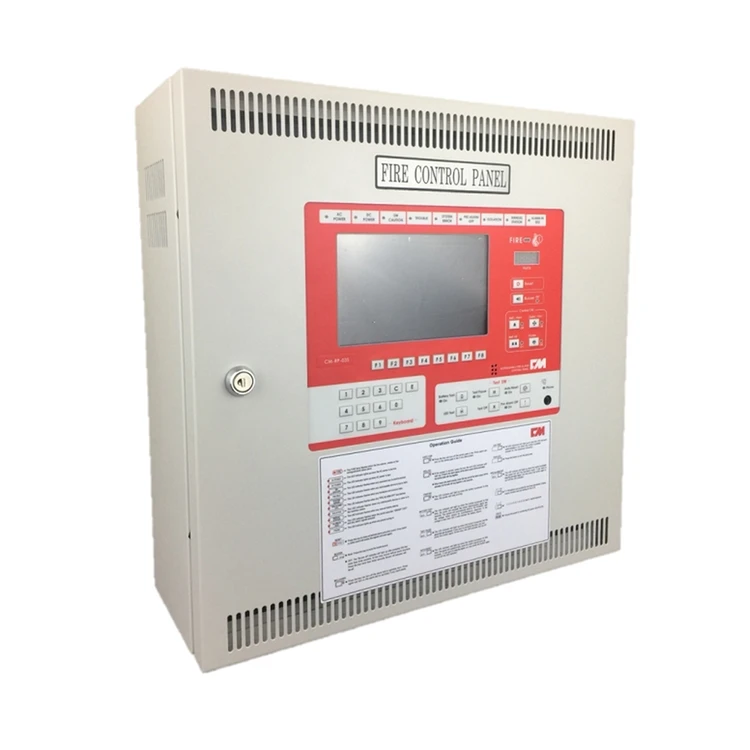 Safe And Intelligent Low Power Fire Safety Addressable Fire Alarm Control Panel