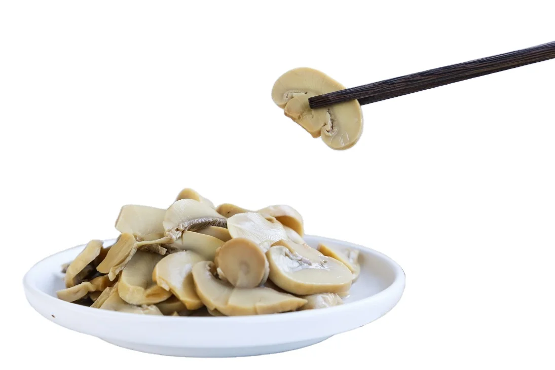 canned mushroom slices in brine