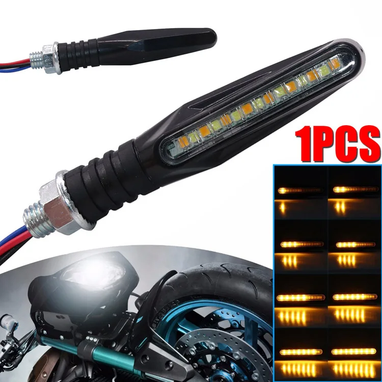 DRL мотоциклы освещение движущаяся мотоцикл задний световой