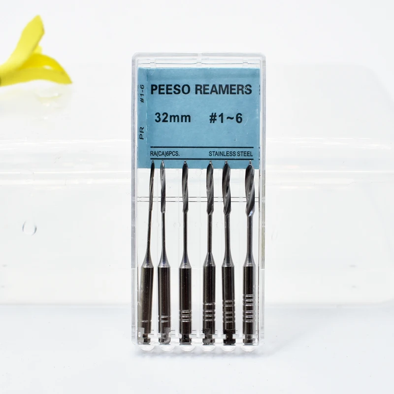 Dental Peeso reamers rotary files engine  rotary metal tool for dentist root canal use gate glidden