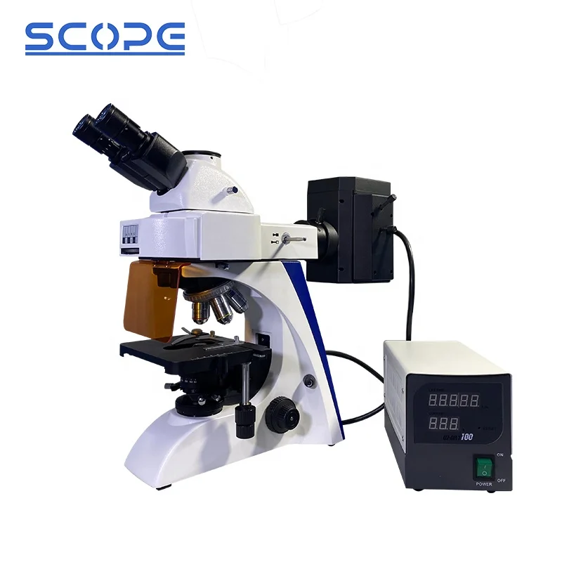 Chongqing Scope BK5000-FL4 B/G/U/V Filter Fluorescence Microscope Binocular Trinocular Model