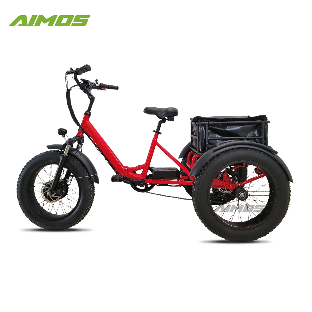 Sun Cool 36V 350W 500W Goplus mountain MTB e bike 3 wheel electric tricycles trike for disabled man or seniors