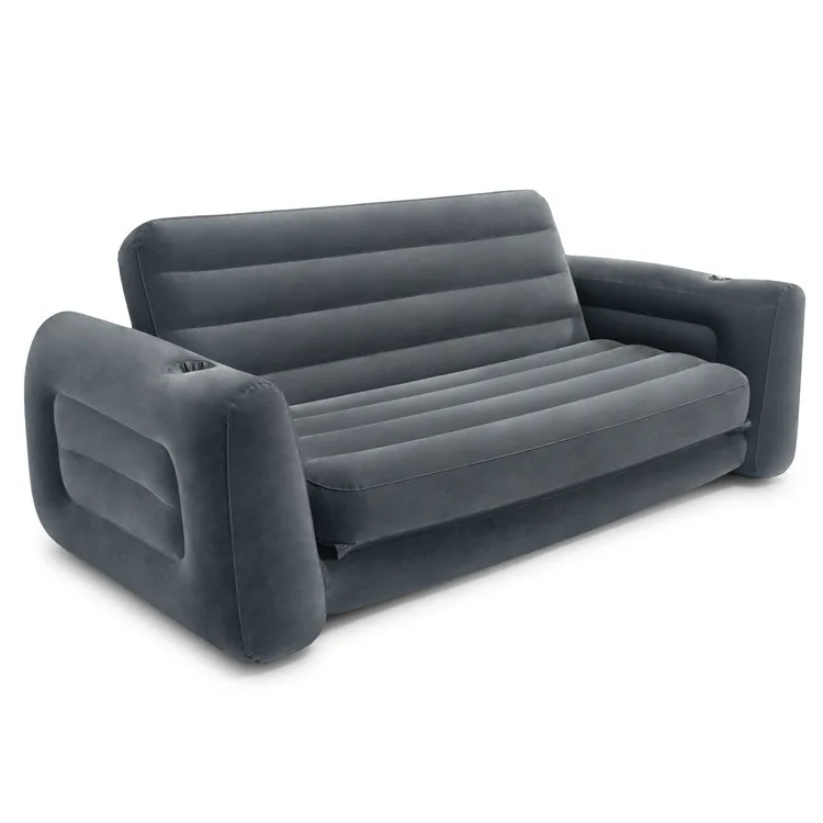  Luxury Cheap Modern Foldable Sleeper Living Room Pull Out Chair Sofas Furniture Folding Air Inflatable Sofa Cum