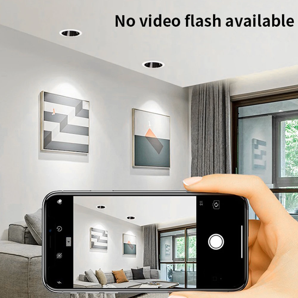 CRI 0.9 Anti-glare LED 12W Spot Light Recessed Ceiling Lamp Down light