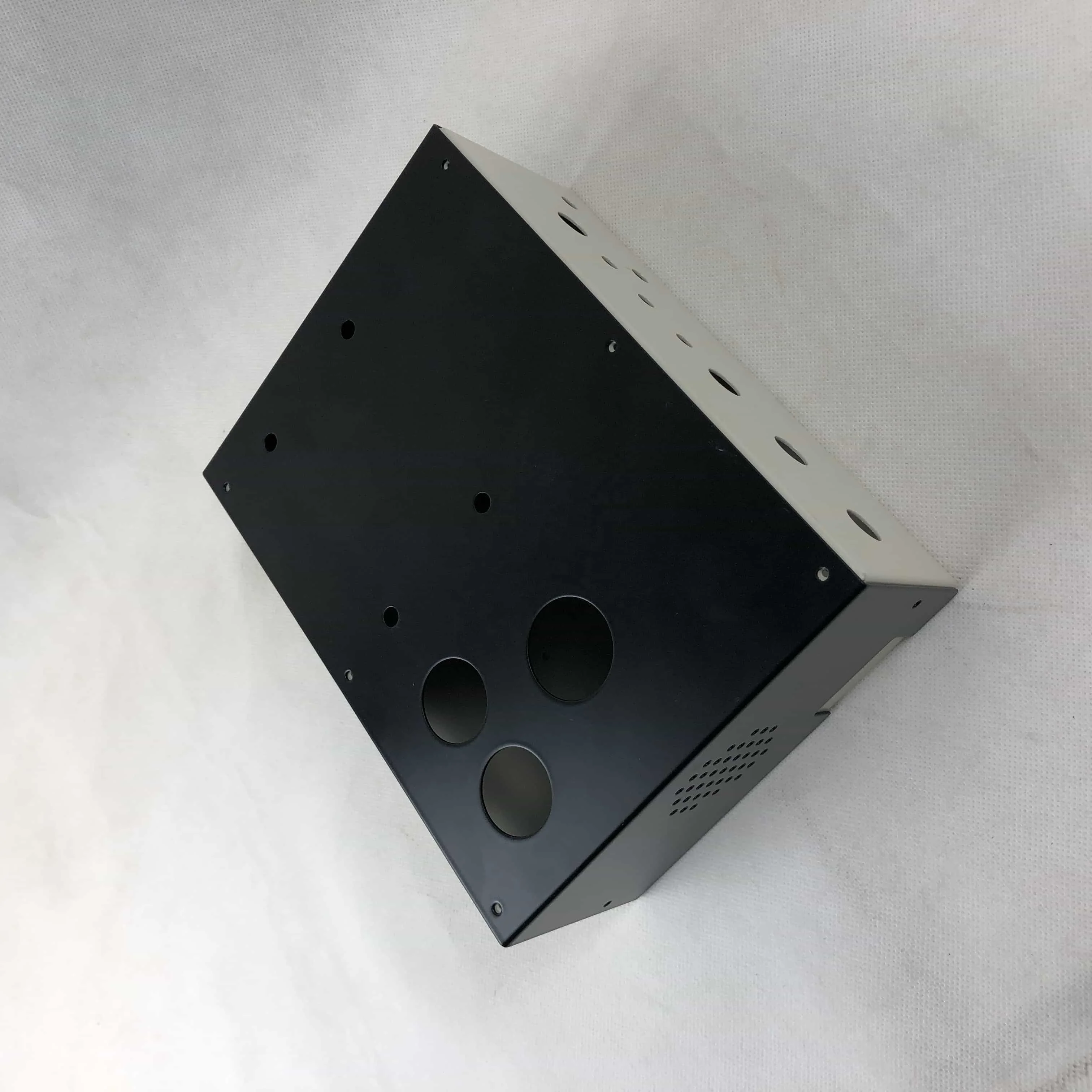 Factory directly fabricate powder coating sheet metal box and enclosure/laser cutting service/metal bending service