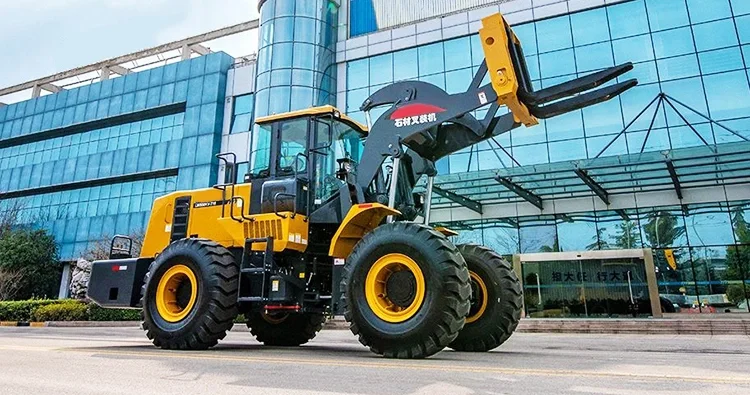 Stone Handling Machinery  25 Ton Wheel Forklift Front Loader LW600KV-T25 Rock-Forklift(Fork) Loader