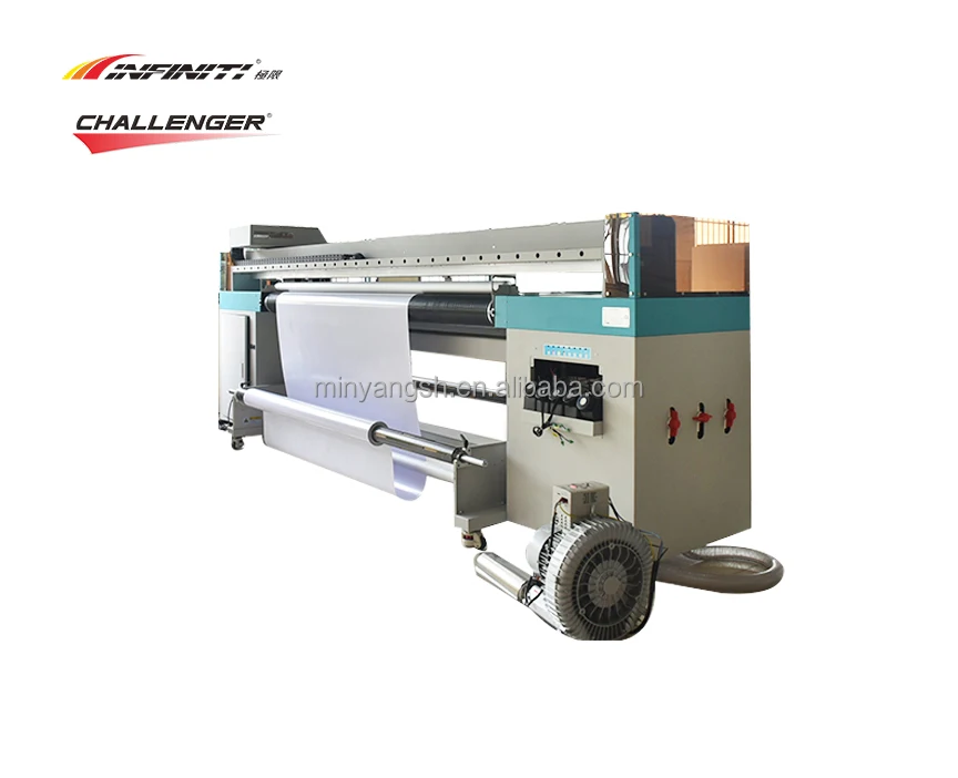 INFINITI FY-UV2200W Industrial UV belt Roll PVC film wall paper digital printing machine Inkjet Printer with I3200 printhead