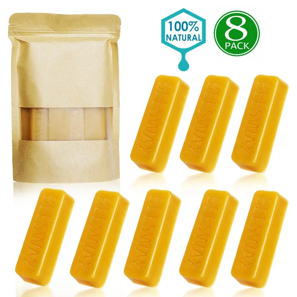 
High Quality Food Grade 100% Pure Nature Yellow Bees Wax Block 