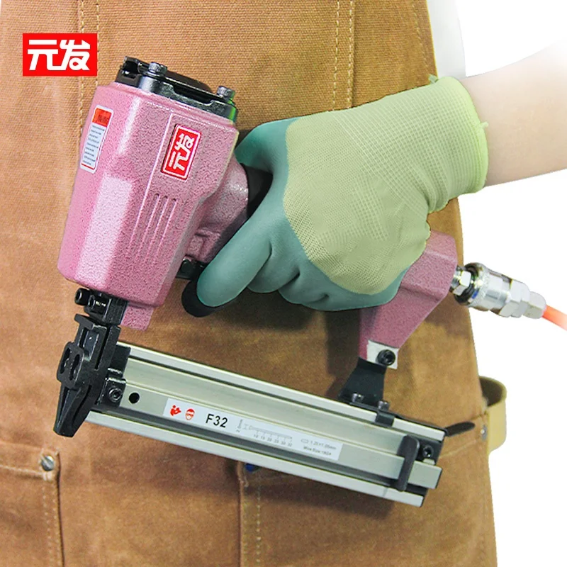 Гвоздезабивной гвоздезабивной пистолет Yanfa F32 для дверей окон, шкафов, украшения интерьера, лучший гвоздезабивной пистолет