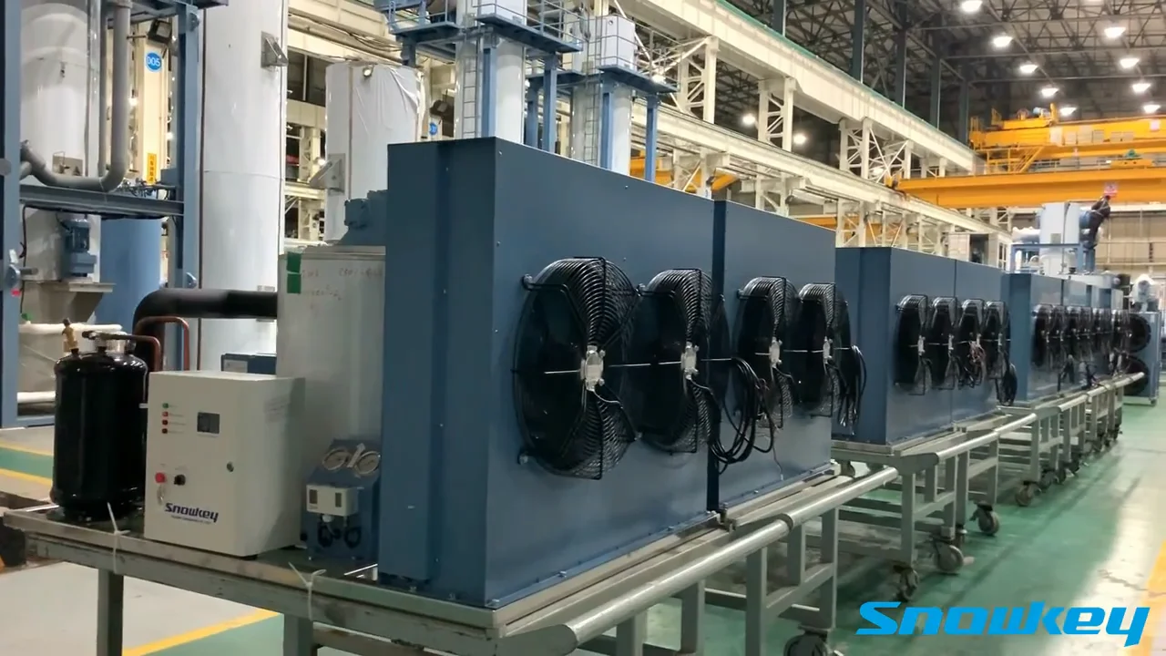 Snowkey high quality flake ice making machine