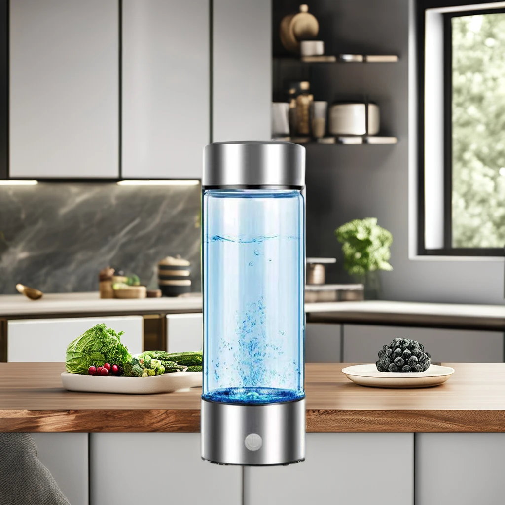 High Quality Portable Hydrogen Water Cup Generator Rechargeable USB/Battery-Powered Stainless Steel Household Desktop Car/RV