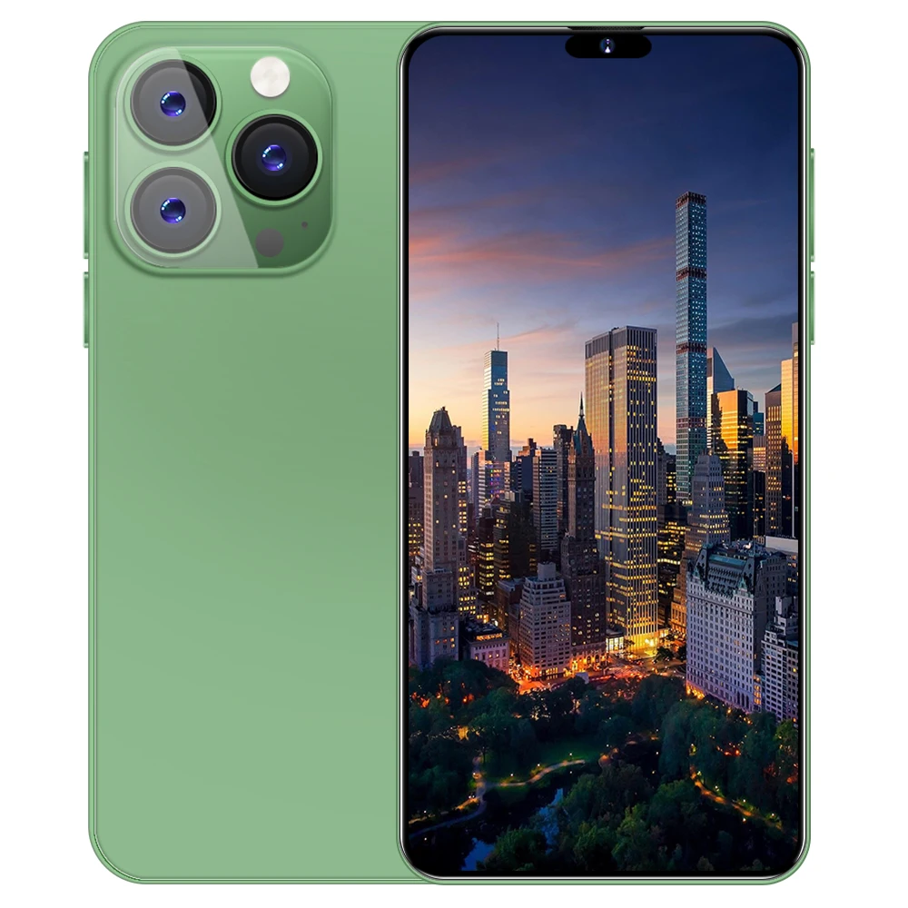 New Arrival i 15 pro max Smartphone 16GB+1TB 6.7 inch Dual SIM Card Face recognition 45W fast charging 5G Mobile Phones