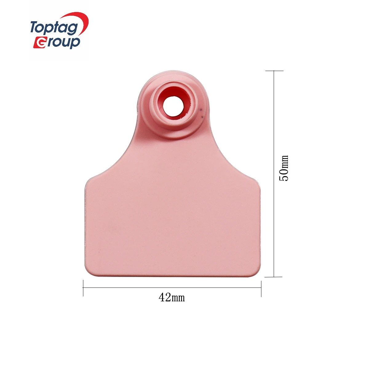 Pig Ear Tags  Without  Chip  42*50mm  Visual Tag   Ear Tag for Goat