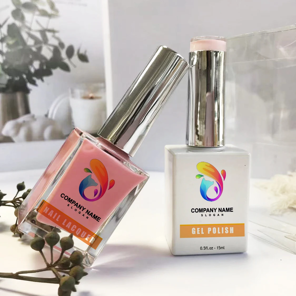 HEMA free Professional OEM ODM UV Gel Nail Polish Art Kit HEMA-Free Matching Stamping Gel with Custom Weight and Free Samples