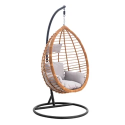 Wholesale Outdoor Hanging Rattan Chair Leisure Wicker patio Swings Chair