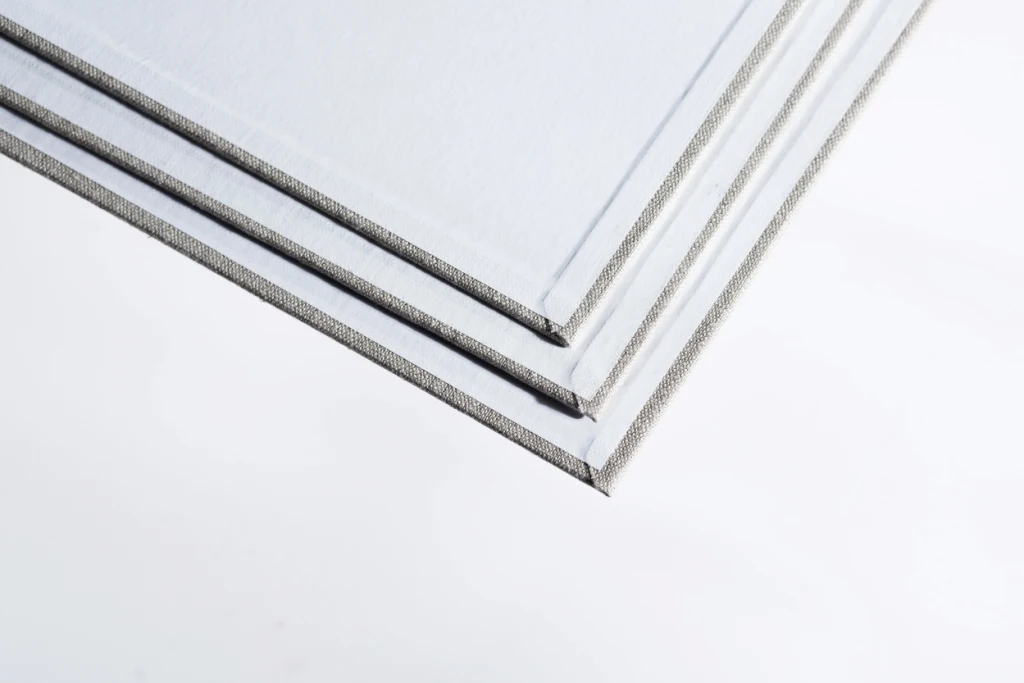 
Pure Linen with transparent coating in 346gsm canvas panels or canvas boards for painting 